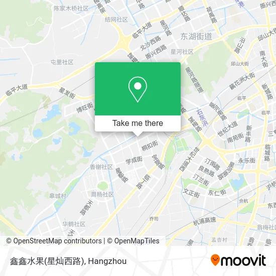 鑫鑫水果(星灿西路) map