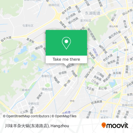 川味羊杂火锅(东港路店) map
