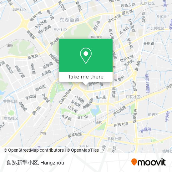 良熟新型小区 map