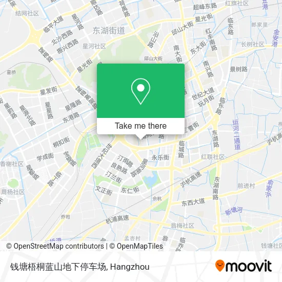 钱塘梧桐蓝山地下停车场 map