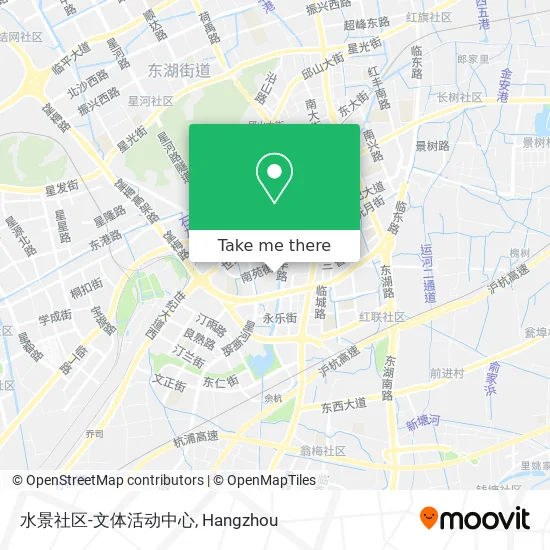 水景社区-文体活动中心 map