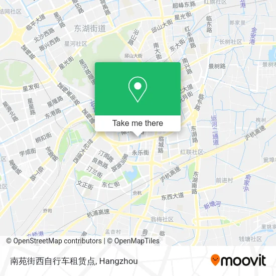 南苑街西自行车租赁点 map