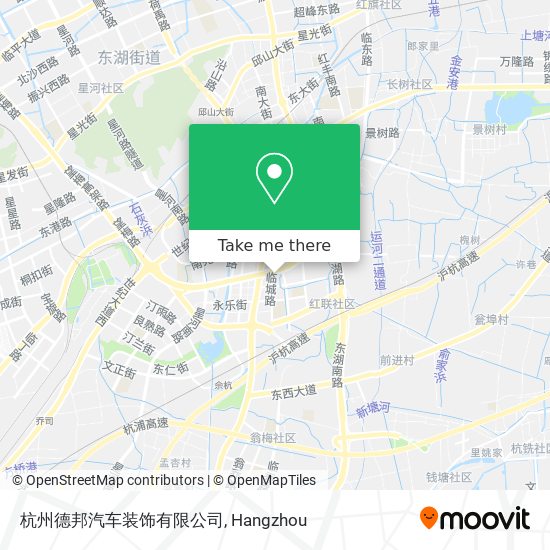 杭州德邦汽车装饰有限公司 map