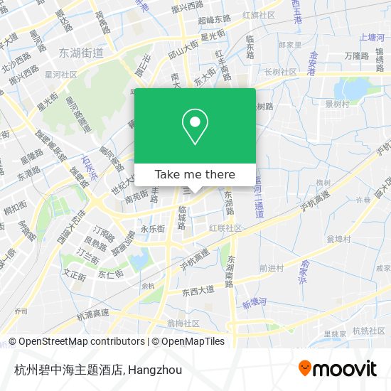 杭州碧中海主题酒店 map