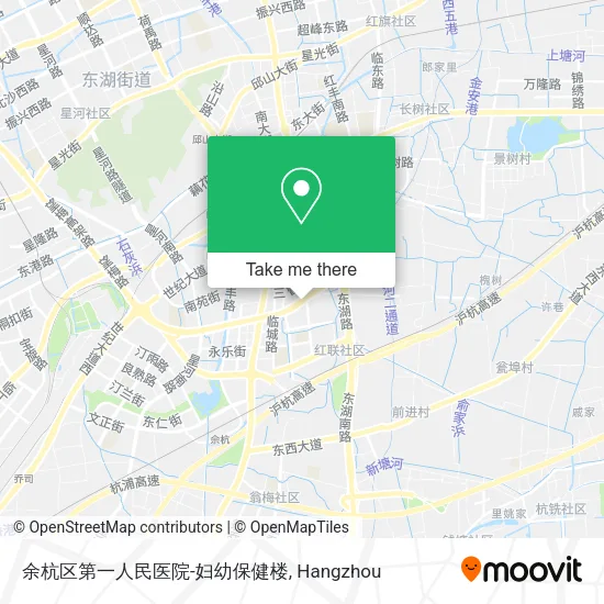余杭区第一人民医院-妇幼保健楼 map