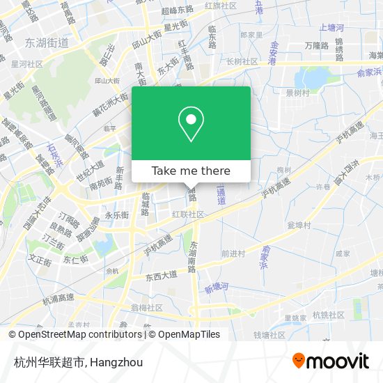杭州华联超市 map