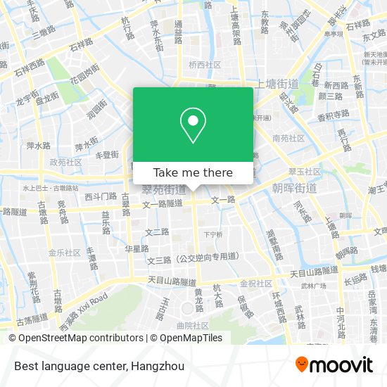 Best language center map