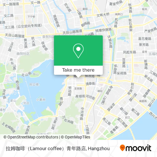 拉姆咖啡（Lamour coffee）青年路店 map