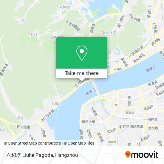 六和塔 Liuhe Pagoda map