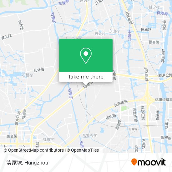 翁家埭 map