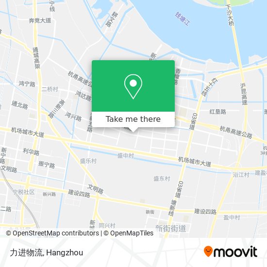 力进物流 map