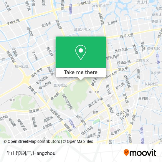 丘山印刷厂 map