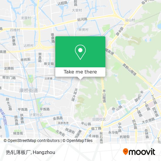 热轧薄板厂 map