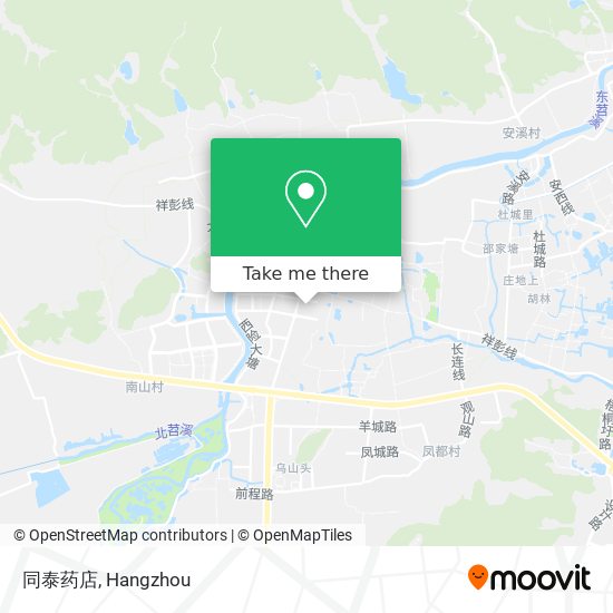 同泰药店 map