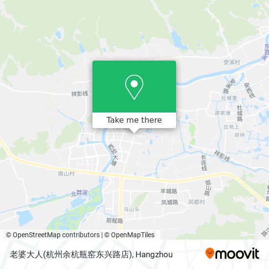 老婆大人(杭州余杭瓶窑东兴路店) map