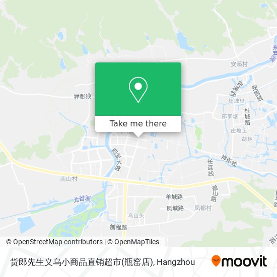货郎先生义乌小商品直销超市(瓶窑店) map