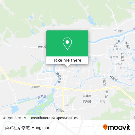 尚武社跆拳道 map