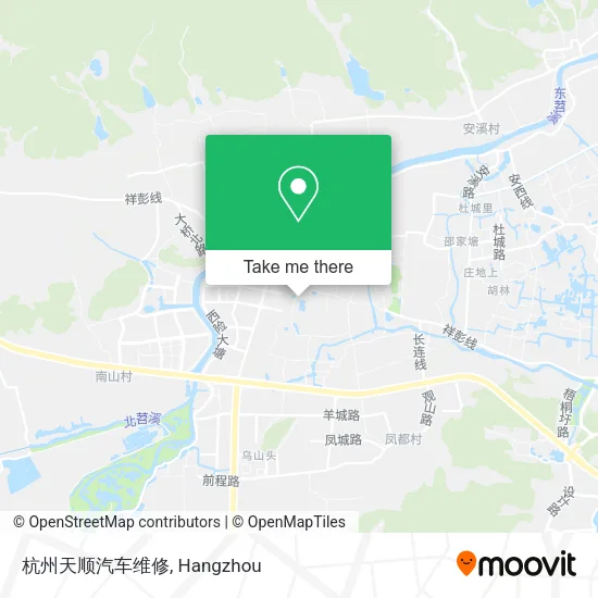 杭州天顺汽车维修 map