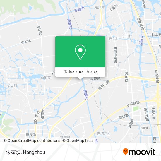 朱家坝 map