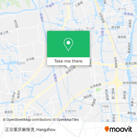 正宗重庆麻辣烫 map
