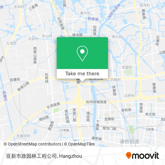 亚新市政园林工程公司 map