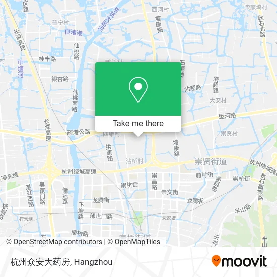 杭州众安大药房 map