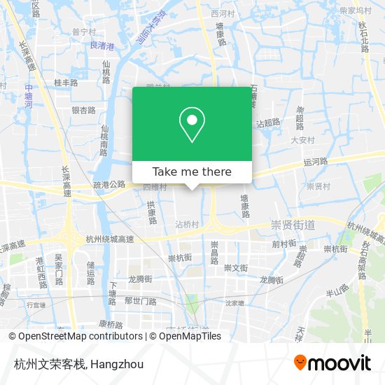 杭州文荣客栈 map