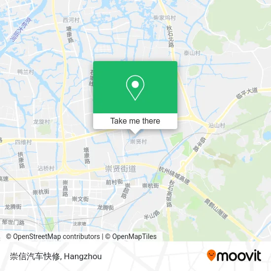 崇信汽车快修 map