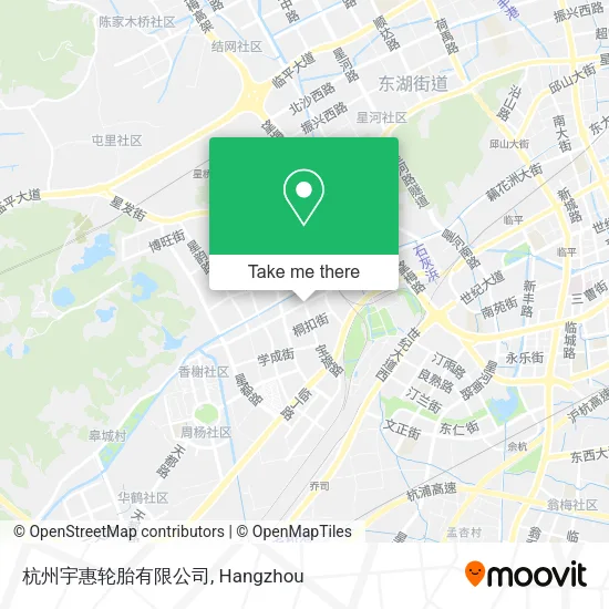 杭州宇惠轮胎有限公司 map