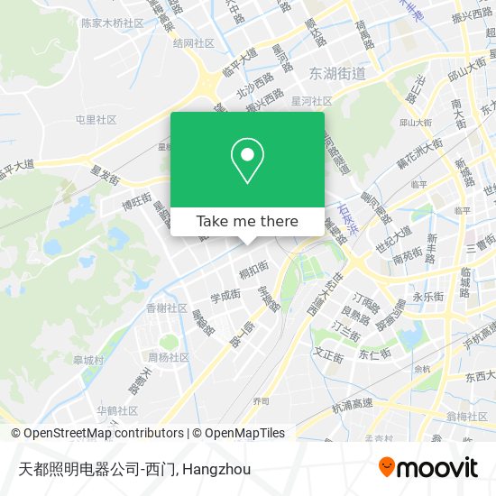天都照明电器公司-西门 map