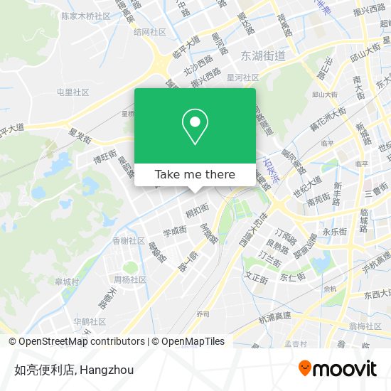 如亮便利店 map