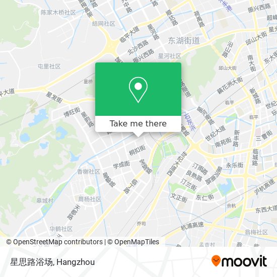星思路浴场 map