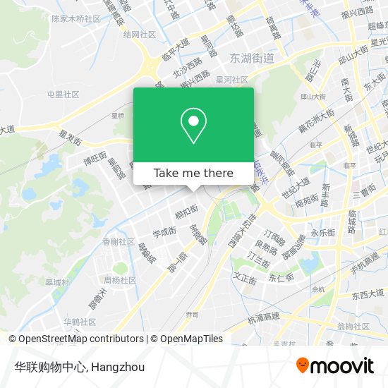 华联购物中心 map