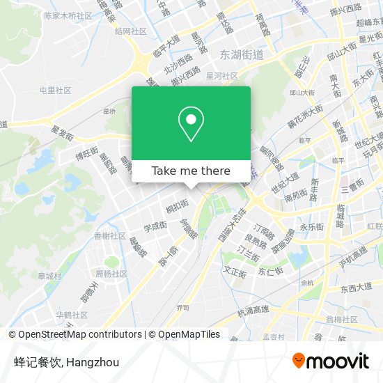 蜂记餐饮 map