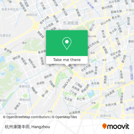 杭州康隆丰田 map