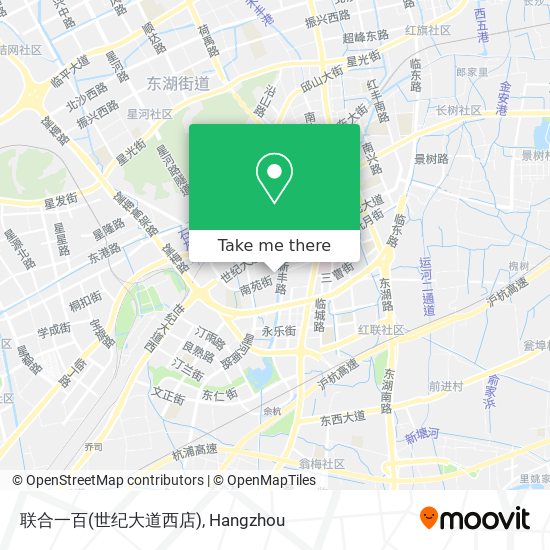 联合一百(世纪大道西店) map