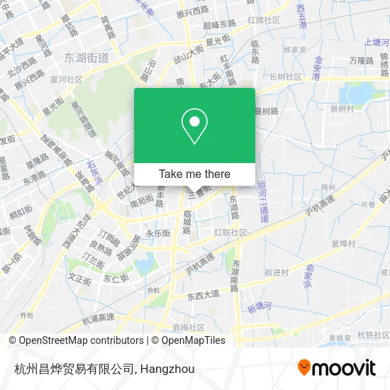 杭州昌烨贸易有限公司 map