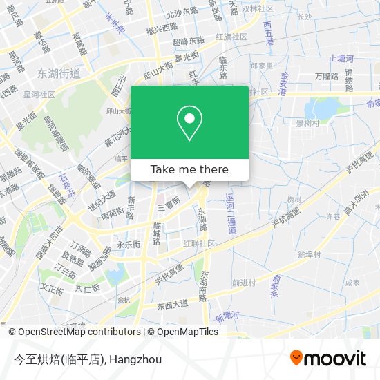今至烘焙(临平店) map