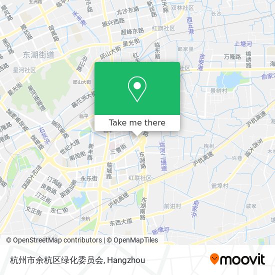 杭州市余杭区绿化委员会 map