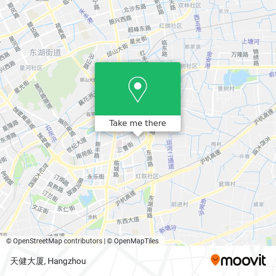 天健大厦 map