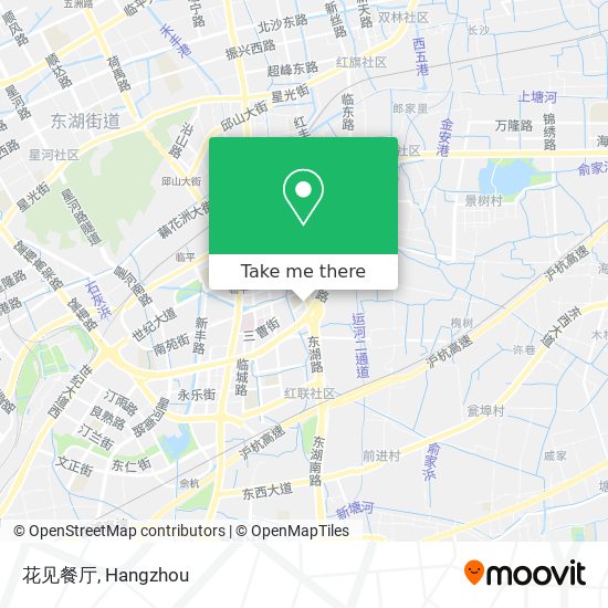 花见餐厅 map