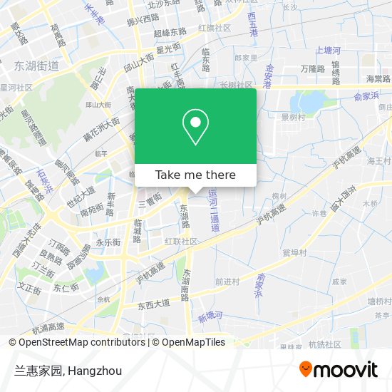 兰惠家园 map