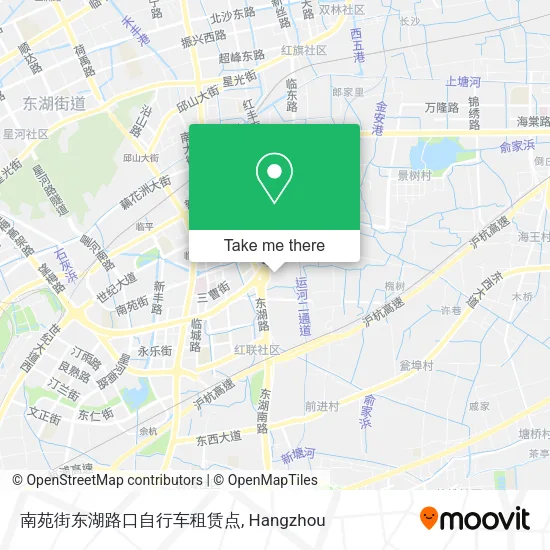 南苑街东湖路口自行车租赁点 map