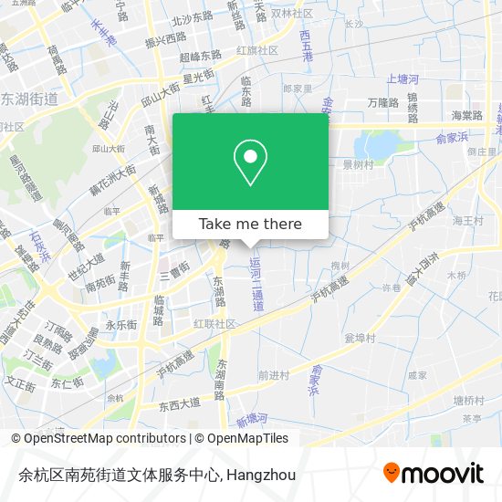 余杭区南苑街道文体服务中心 map