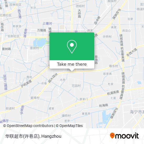 华联超市(许巷店) map
