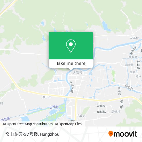 窑山花园-37号楼 map