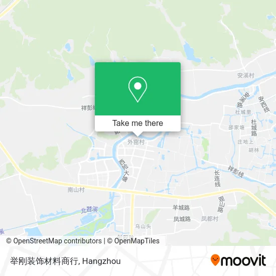 举刚装饰材料商行 map