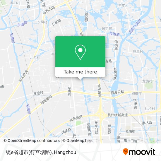 统e省超市(行宫塘路) map