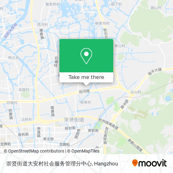 崇贤街道大安村社会服务管理分中心 map