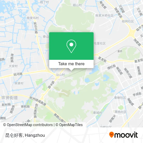 昆仑好客 map